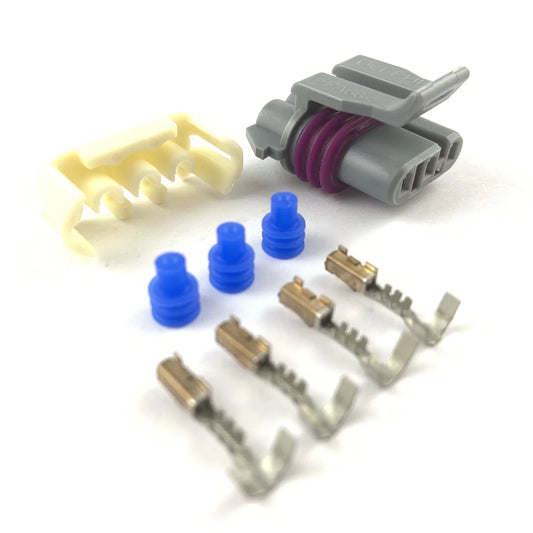 GM 3-Pin MAP / Crank Sensor Connector Kit – Delphi Aptiv Gen 3 (LS & Standalone EFI)