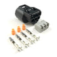 Honda K-Series Black 3-Pin Sensor Connector – CKP / CMP / MAP / TPS (02–04 Style)