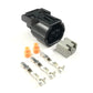 Honda K-Series Black 2-Pin Sensor Connector – IAT / VTC / OBD2 (K20 / K24 / D17)
