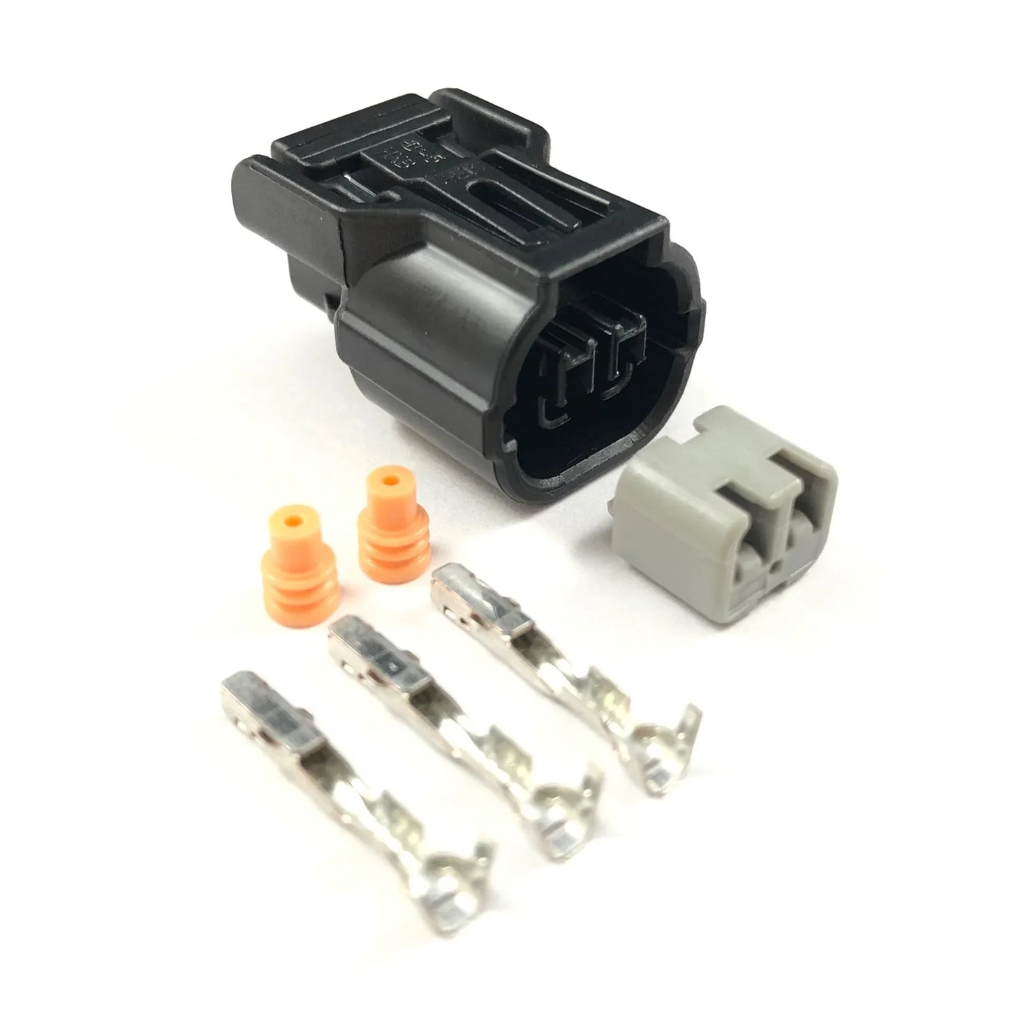 Honda K-Series Black 2-Pin Sensor Connector – IAT / VTC / OBD2 (K20 / K24 / D17)
