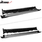 2015-2019 BMW X6 F16 Black & Silver 2PCS Running Boards Side Step Bars