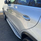 2016-2019 Benz C292 GLE-Class Black Silver Running Board Side Step Bar