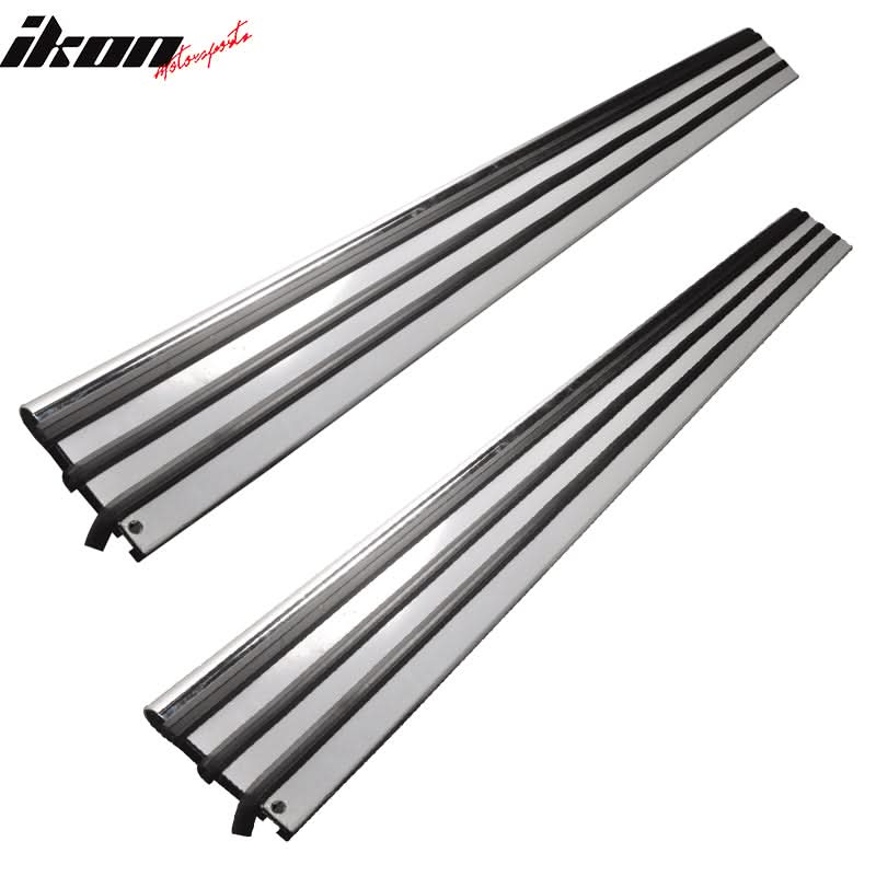 2002-2005 Mercedes Benz G500 G55 OE Polish Aluminum Running Boards