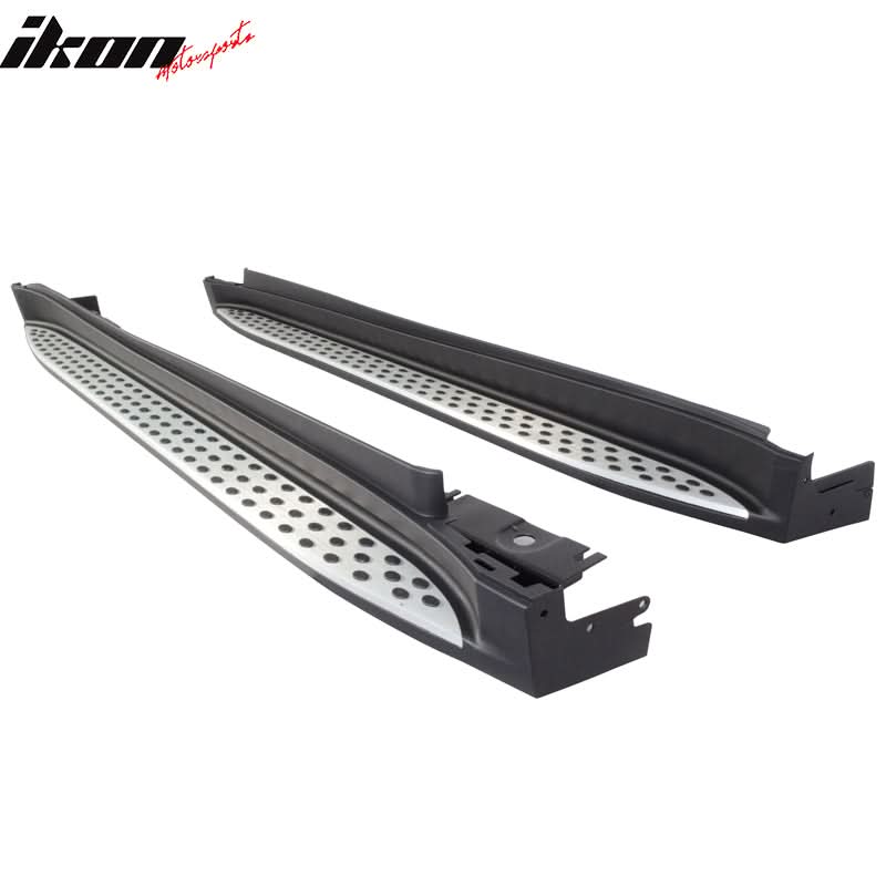 2006-2011 Benz W164 ML320 ML350 ML550 OE Silver Running Board Aluminum
