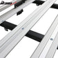 Universal Silver Roof Rack Luggage Carrier W/ Cross Bar Aluminum