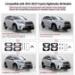 2014-2019 Toyota Highlander Roof Rack Cargo Carrier Cross Bar Aluminum