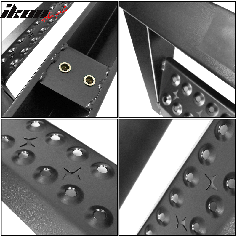 2005-2022 Toyota Tacoma Access Cab BZ Black Running Board Side Steps