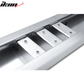 1999-2016 Ford F-250 Super Duty V Type Running Boards Stainless Steel