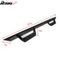 1999-2016 Ford F-250 Superduty IKON V2 Black Running Board Solid Steel