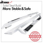 2007-2018 Chevy Silverado Sierra IKON V1 Silver Running Board Steel