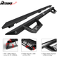 2007-2021 Toyota Tundra Crew Max IKON V2 Black Running Boards Steel