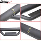 2005-2022 Toyota Tacoma Quad Cab OEM Style Black Running Boards Steel