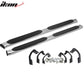 2004-2014 Ford F150 Extended Cab OE Silver Black Running Board Steel