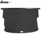 2018-2023 Chevrolet Traverse Black Trunk Cargo Cover PVC Aluminum Rod
