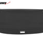 2021-2025 Ford Bronco 4-Door Black Retractable Rear Trunk Cargo Cover