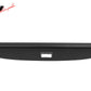 2021-2025 Ford Bronco 4-Door Black Retractable Rear Trunk Cargo Cover