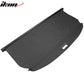 2017-2022 Kia Niro 4DR Black Rear Trunk Cargo Cover PVC Aluminum Rod