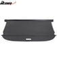 2022-2024 Toyota Corolla Cross Black Rear Cargo Cover PVC Aluminum Rod
