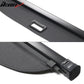 2022-2024 Toyota Corolla Cross Black Rear Cargo Cover PVC Aluminum Rod