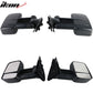 1997-2004 Ford F150 F250 Side Towing Tow Mirrors Manual Non-Heated