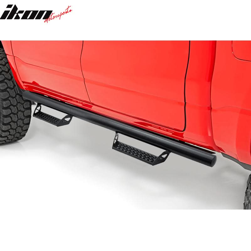 2007-2018 Jeep Wrangler 4Dr BCT Style Black Running Boards Side Steps