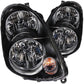Anzo 2003-2004 Infiniti G35 Crystal Headlights Black
