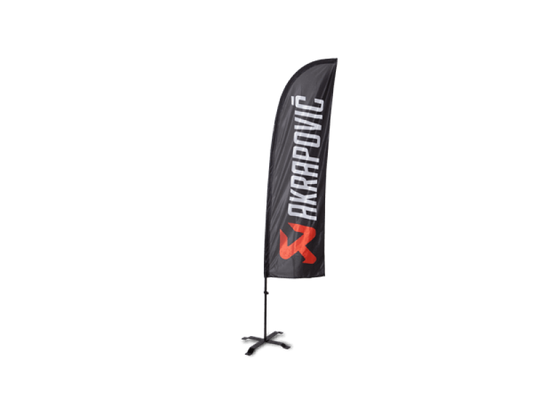 Akrapovic Self standing beach flag set - small 801587