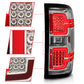 ANZO 2014-2018 Chevy Silverado 1500 LED Taillights Chrome 311291