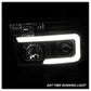 Spyder 08-13 Toyota Sequoia Projector Headlights - Light Bar DRL - Black PRO-YD-TTU07V2-LB-BK 5085344