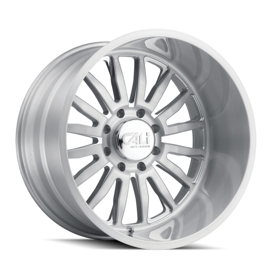 Cali Off-Road 9110 Summit 20x12 / 8x165.1 BP / -51mm Offset / 125.2mm Hub Brushed Milled Wheel 9110-2281BGC