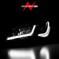 Anzo Projector Headlights W/ Plank Style Design Black w/Amber 15-16 Toyota