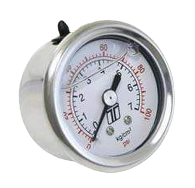 Turbosmart FPR Gauge 0-100psi Liquid Fill