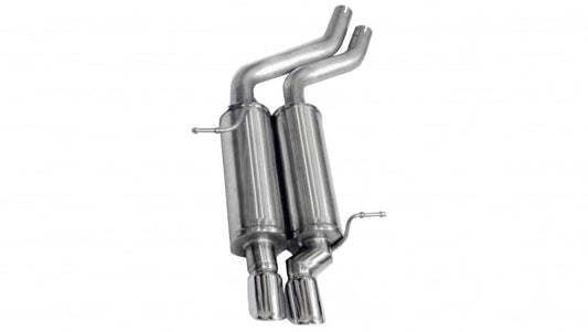 Corsa Performance 01-06 BMW 325i/ci Convertible E46 Polished Sport Axle-Back Exhaust
