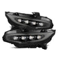 AlphaRex 16-21 Honda Civic NOVA-Series LED Proj Headlights Alpha-Black w/Actv Lgt & Seq.Sig / SB DRL 880492 *Discontinued