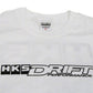 HKS Small Drift Performance White Turbee T-Shirt
