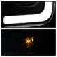 Spyder Ford F250/350/450 05-07 Projector Headlights - Light Bar DRL LED - Black PRO-YD-FS05V2-LB-BK 5084507