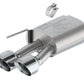 Ford Racing 2024 Mustang 5.0L Extreme Non-Active Cat-Back Exhaust w/Valance - Chrome Tip M-5200-M5ECV