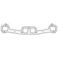 Cometic Gasket Cometic Chevrolet 348/409 W-Series Big Block V8 .064 AM Exhaust Manifold Gasket Set C15040-064