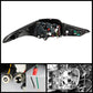 Spyder Hyundai Elantra 11-13 Light Bar LED Tail Lights Black ALT-YD-HYELAN11-LED-BK 5072788