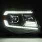 AlphaRex 05-11 Toyota Tacoma LUXX LED Projector Headlights Plank Style Chrome w/Activation Light/DRL 880740 *Discontinued