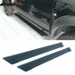 2004-2014 Ford F150 Black Running Board Step Bar Bracket Aluminum