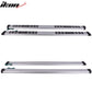 Fits 07-14 Sierra Double Cab Running Board White LED + Bracket