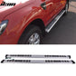 Fits 04-14 Titan Running Board Step Bar White LED Strip+ Bracket Kit