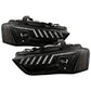 Spyder 13-16 Audi A4/S4 Halogen Model Only High-Power LED Headlights - Black PRO-YD-AA413HALAP-BK 5088345
