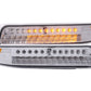 Anzo 1999-2002 Chevrolet Silverado 1500 LED Parking Lights Chrome w/ Amber