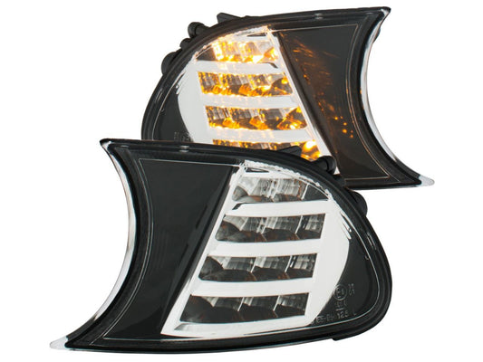 Anzo 1999-2001 BMW 3 Series E46 Side Marker Lights Chrome