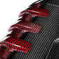 Eventuri Audi 8Y / 8V RS3 / 8S TTRS Black Carbon and Red Kevlar Engine Cover