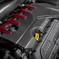 Eventuri Audi 8Y / 8V RS3 / 8S TTRS Black Carbon and Red Kevlar Engine Cover