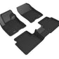 3D MAXpider 21-24 Ford Bronco Sport Kagu 1st / 2nd Row Floormats - Black L1FR14301509