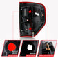 ANZO 2009-2014 Ford F-150 Euro Taillight Red/Clear (W/O Bulb) 311299